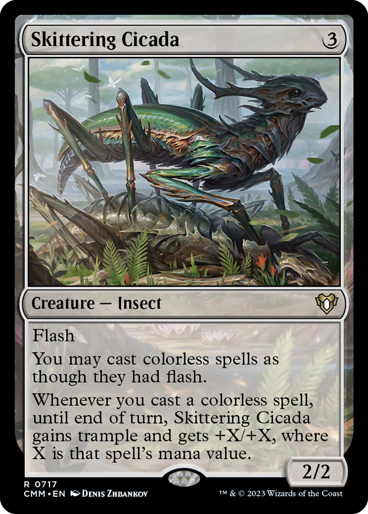 Skittering Cicada [Commander Masters] | GrognardGamesBatavia