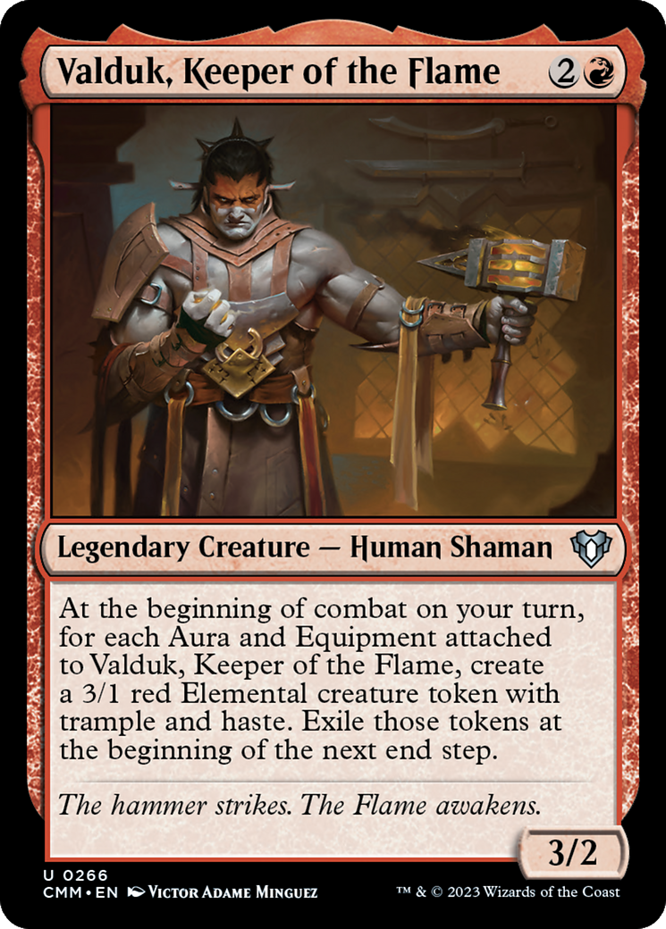 Valduk, Keeper of the Flame [Commander Masters] | GrognardGamesBatavia