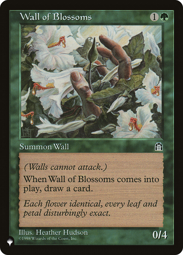 Wall of Blossoms [The List Reprints] | GrognardGamesBatavia