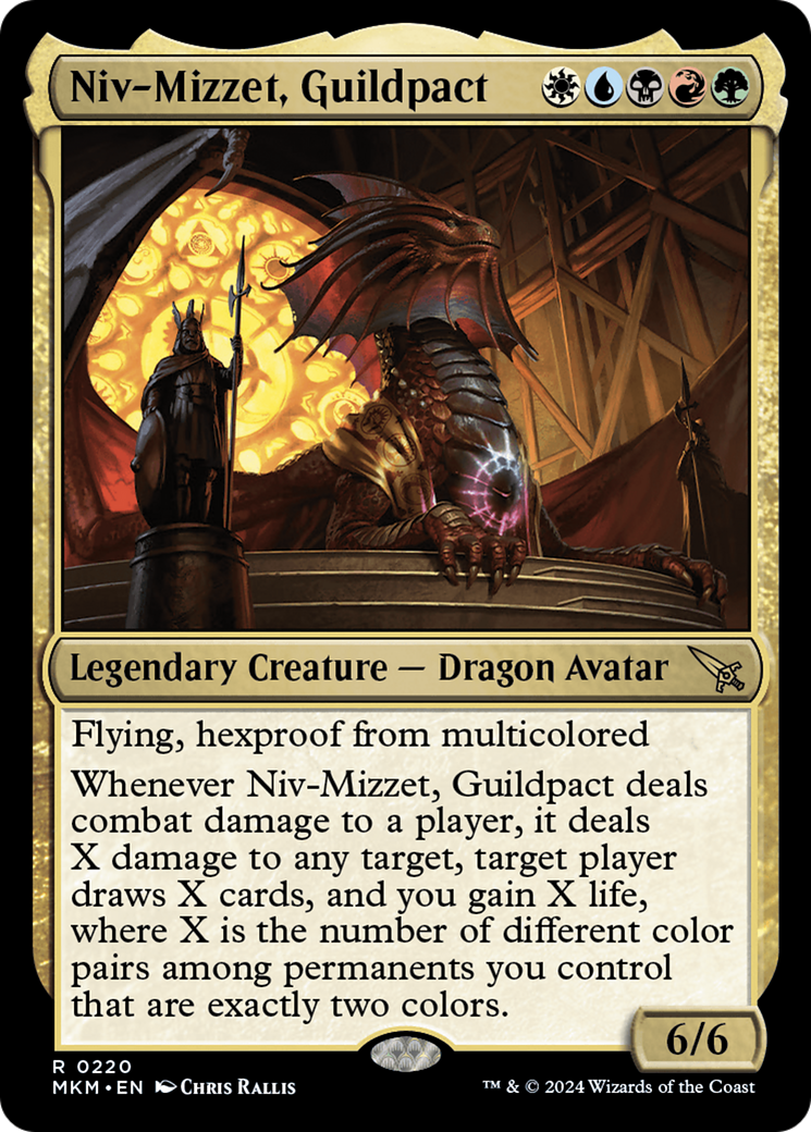 Niv-Mizzet, Guildpact [Murders at Karlov Manor] | GrognardGamesBatavia