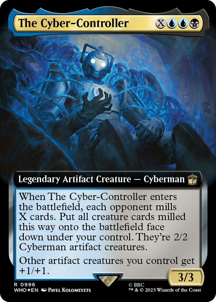 The Cyber-Controller (Extended Art) (Surge Foil) [Doctor Who] | GrognardGamesBatavia