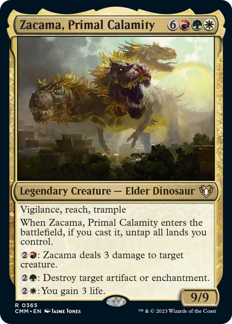 Zacama, Primal Calamity [Commander Masters] | GrognardGamesBatavia