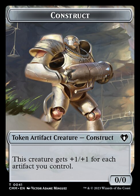 Servo // Construct (0041) Double-Sided Token [Commander Masters Tokens] | GrognardGamesBatavia