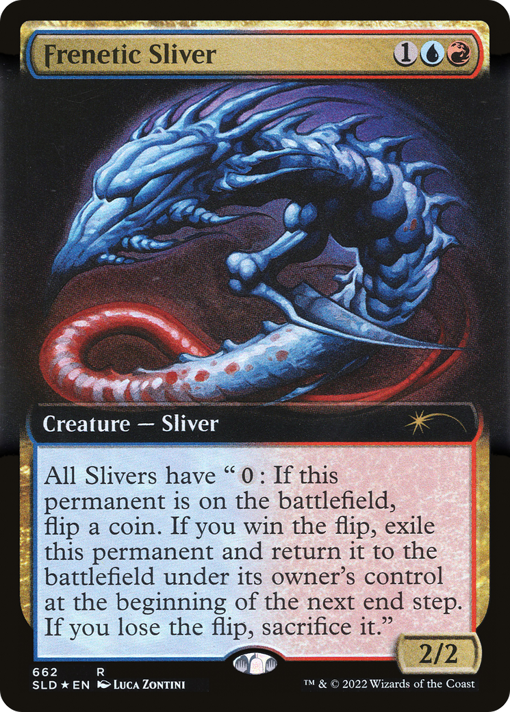 Frenetic Sliver (Extended Art) [Secret Lair Drop Promos] | GrognardGamesBatavia