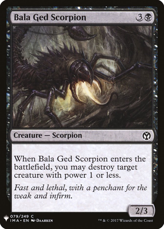 Bala Ged Scorpion [Mystery Booster] | GrognardGamesBatavia