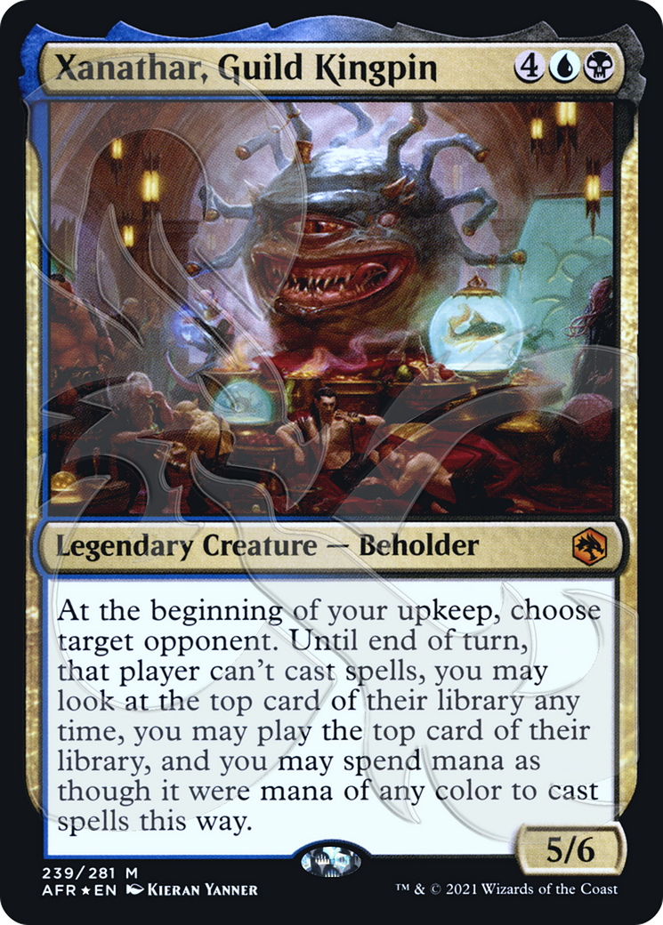 Xanathar, Guild Kingpin (Ampersand Promo) [Dungeons & Dragons: Adventures in the Forgotten Realms Promos] | GrognardGamesBatavia