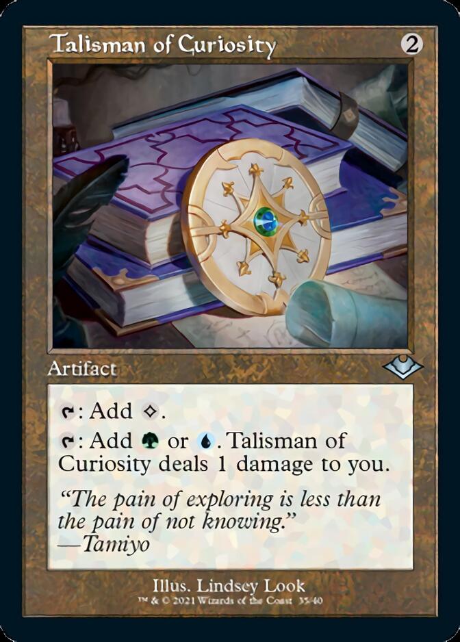 Talisman of Curiosity (Retro) [Modern Horizons] | GrognardGamesBatavia