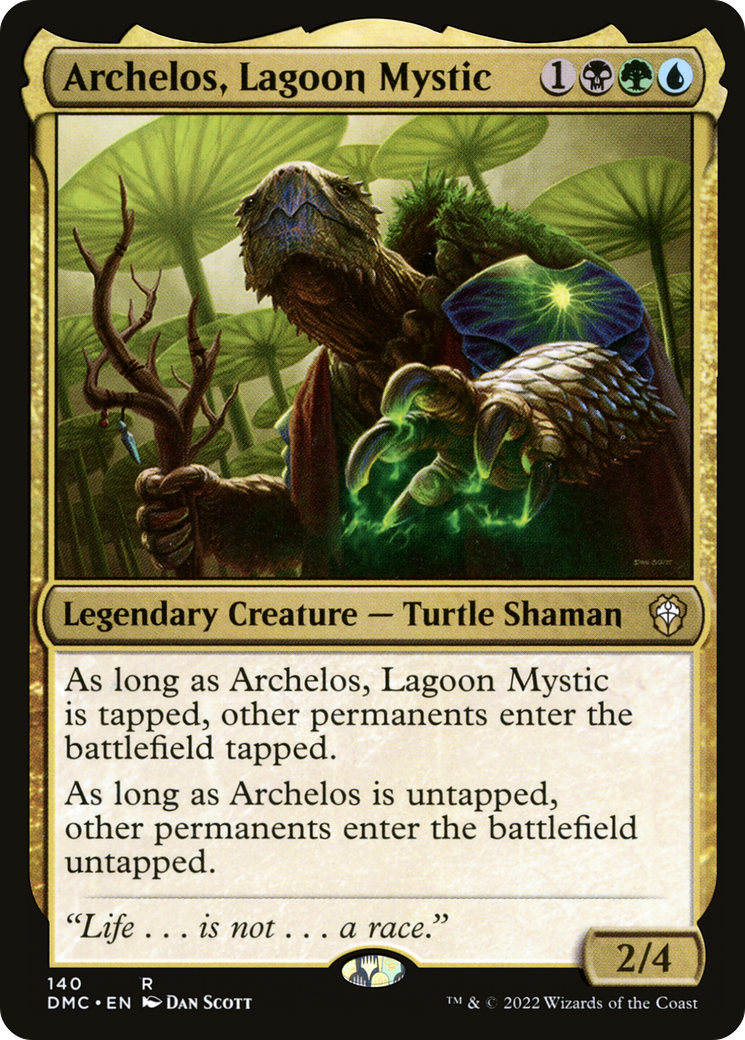 Archelos, Lagoon Mystic [Dominaria United Commander] | GrognardGamesBatavia