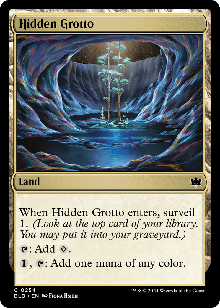 Hidden Grotto [Bloomburrow] | GrognardGamesBatavia