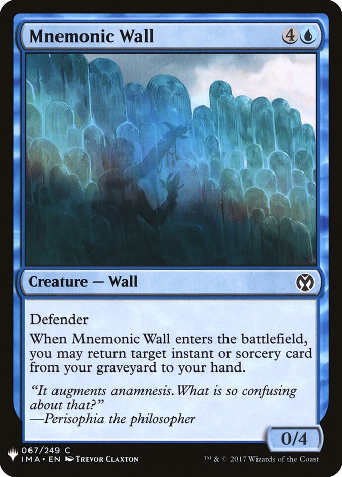 Mnemonic Wall [Mystery Booster] | GrognardGamesBatavia