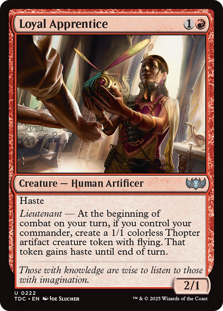 Loyal Apprentice [Tarkir: Dragonstorm Commander] | GrognardGamesBatavia