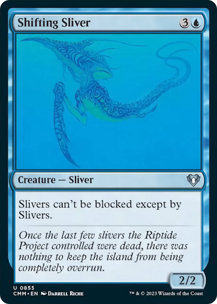 Shifting Sliver [Commander Masters] | GrognardGamesBatavia