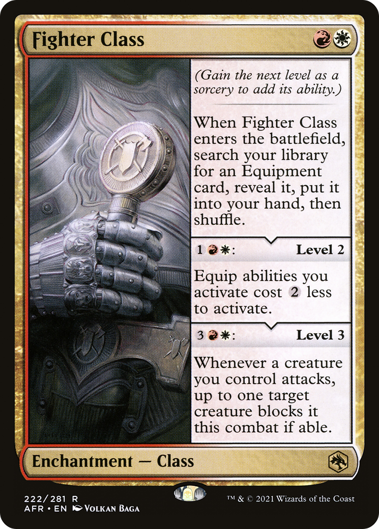 Fighter Class [Dungeons & Dragons: Adventures in the Forgotten Realms] | GrognardGamesBatavia