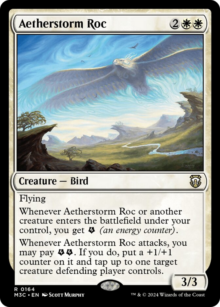 Aetherstorm Roc (Ripple Foil) [Modern Horizons 3 Commander] | GrognardGamesBatavia