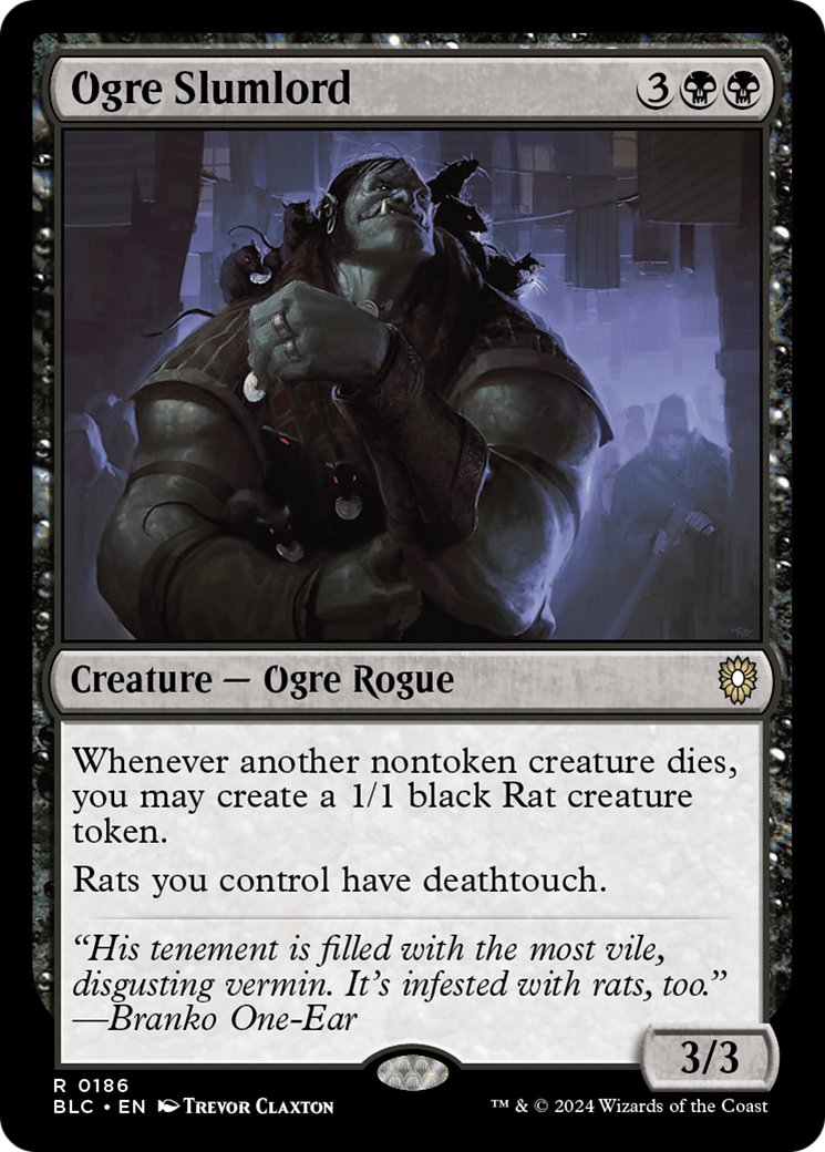 Ogre Slumlord [Bloomburrow Commander] | GrognardGamesBatavia