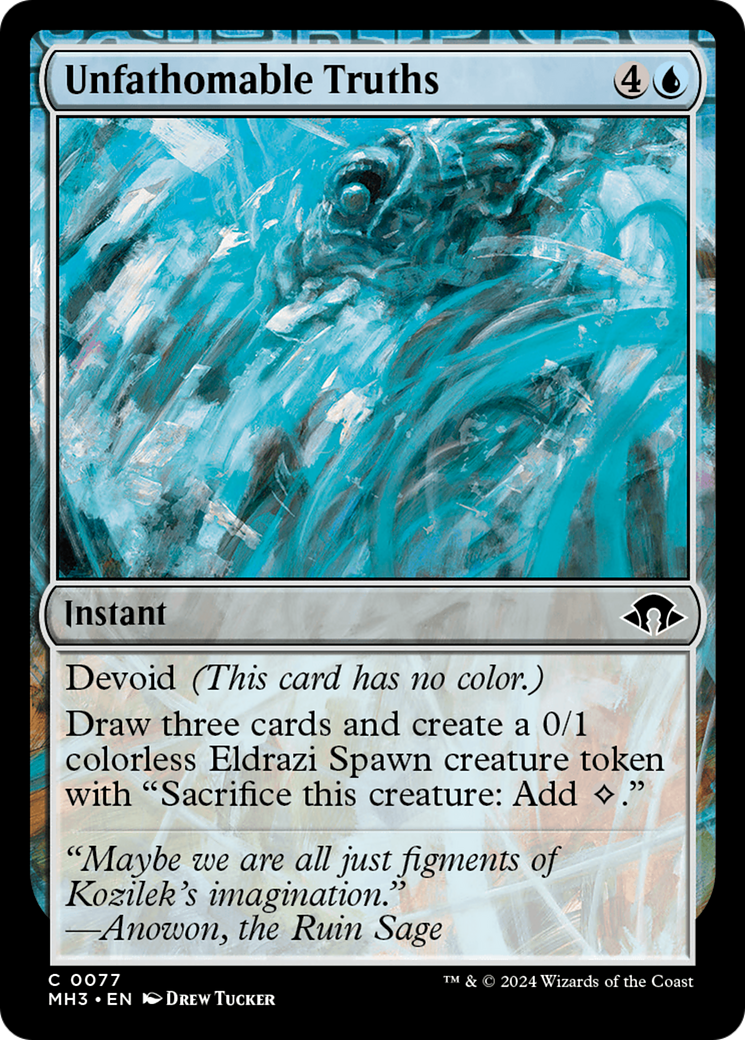 Unfathomable Truths [Modern Horizons 3] | GrognardGamesBatavia