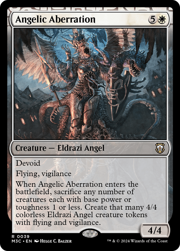 Angelic Aberration (Ripple Foil) [Modern Horizons 3 Commander] | GrognardGamesBatavia