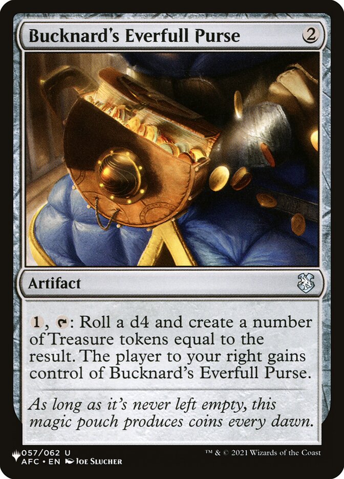 Bucknard's Everfull Purse [The List] | GrognardGamesBatavia