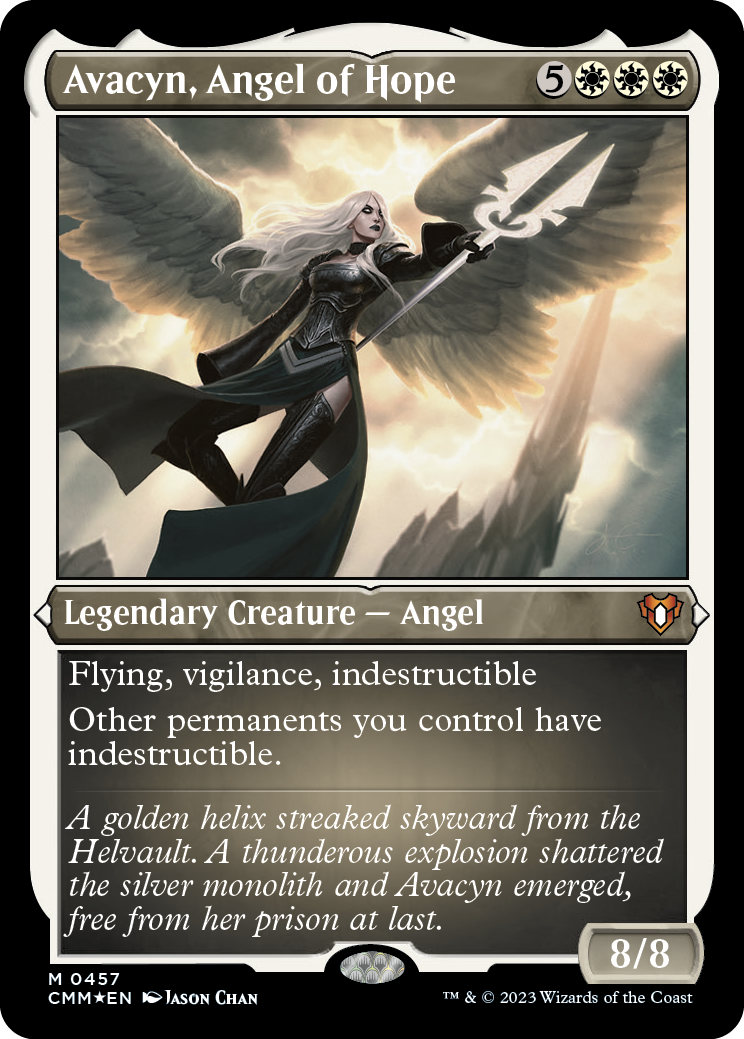 Avacyn, Angel of Hope (Foil Etched) [Commander Masters] | GrognardGamesBatavia