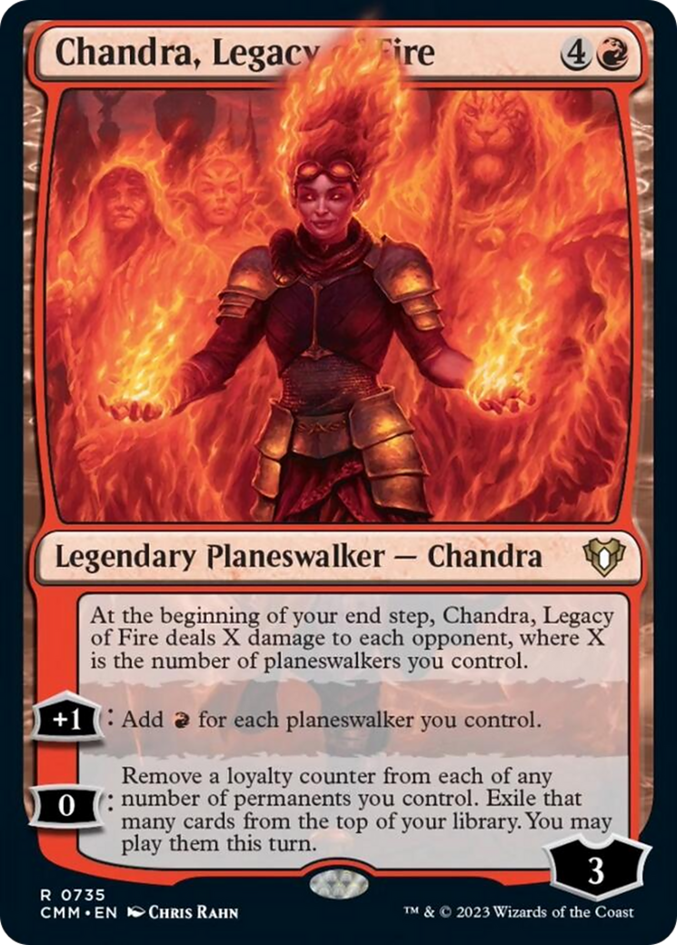 Chandra, Legacy of Fire [Commander Masters] | GrognardGamesBatavia