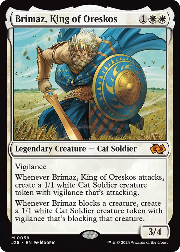 Brimaz, King of Oreskos (Anime) [Foundations Jumpstart] | GrognardGamesBatavia