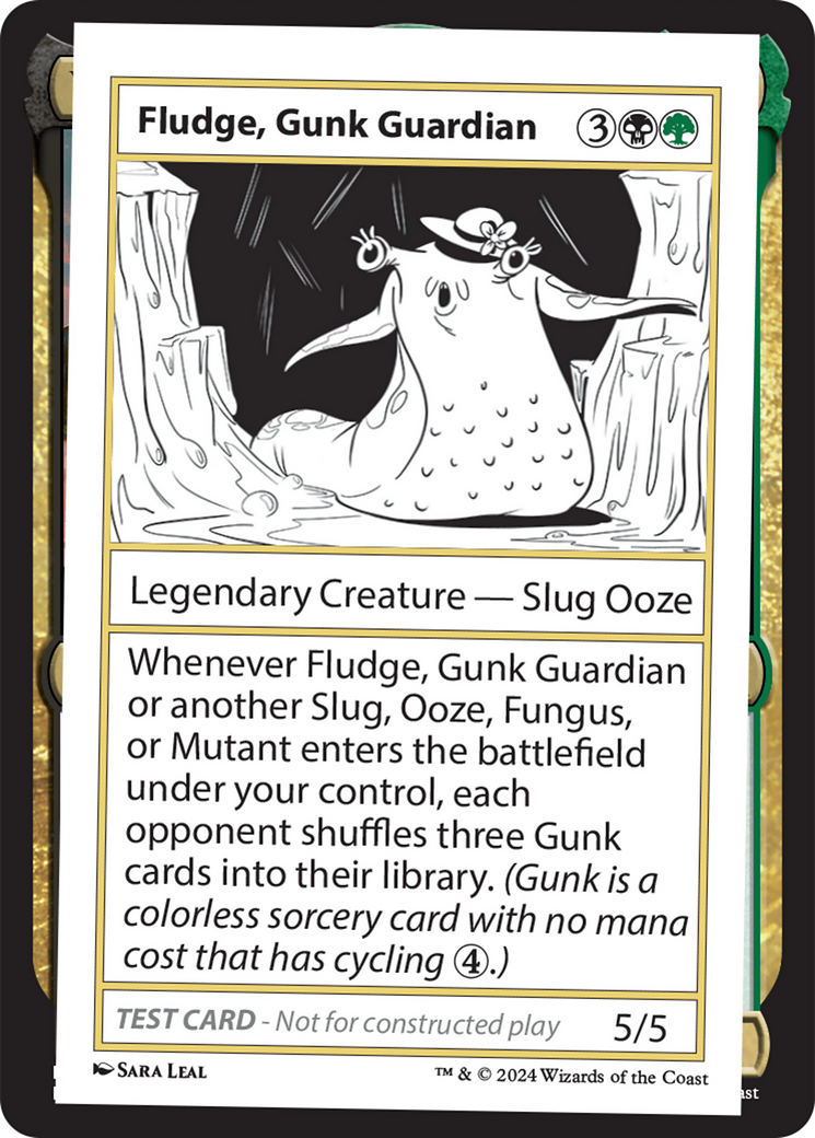 Fludge, Gunk Guardian [Mystery Booster 2 Playtest Cards] | GrognardGamesBatavia