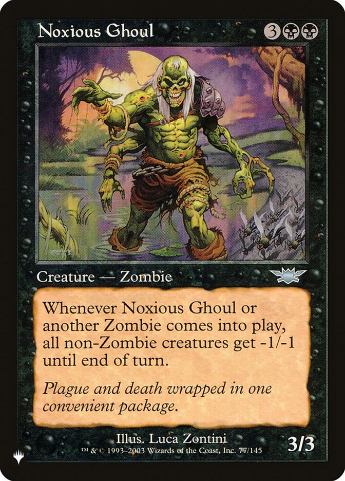 Noxious Ghoul [The List] | GrognardGamesBatavia