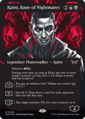 Kaito, Bane of Nightmares (Showcase) (Textured) [Duskmourn: House of Horror] | GrognardGamesBatavia