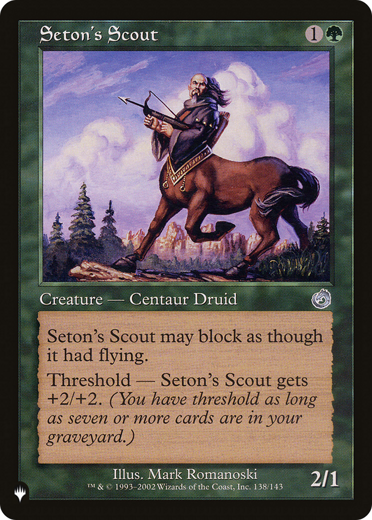 Seton's Scout [The List Reprints] | GrognardGamesBatavia