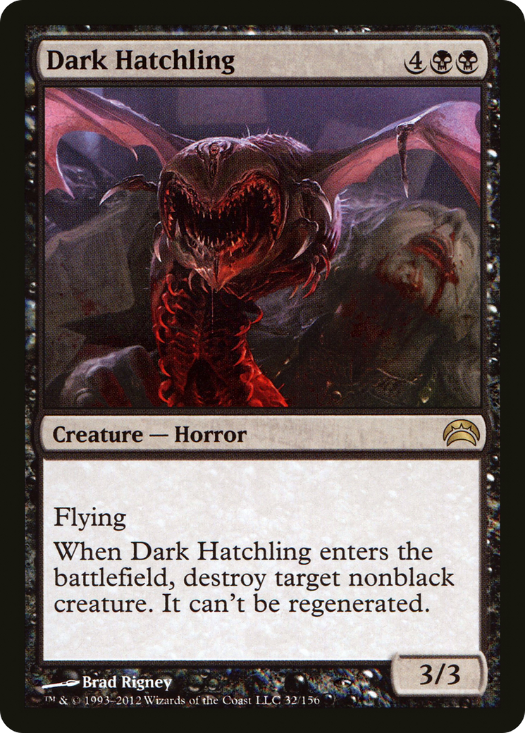 Dark Hatchling [Planechase 2012] | GrognardGamesBatavia