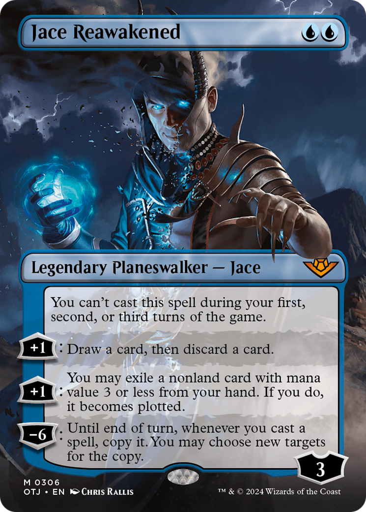 Jace Reawakened (Borderless) [Outlaws of Thunder Junction] | GrognardGamesBatavia