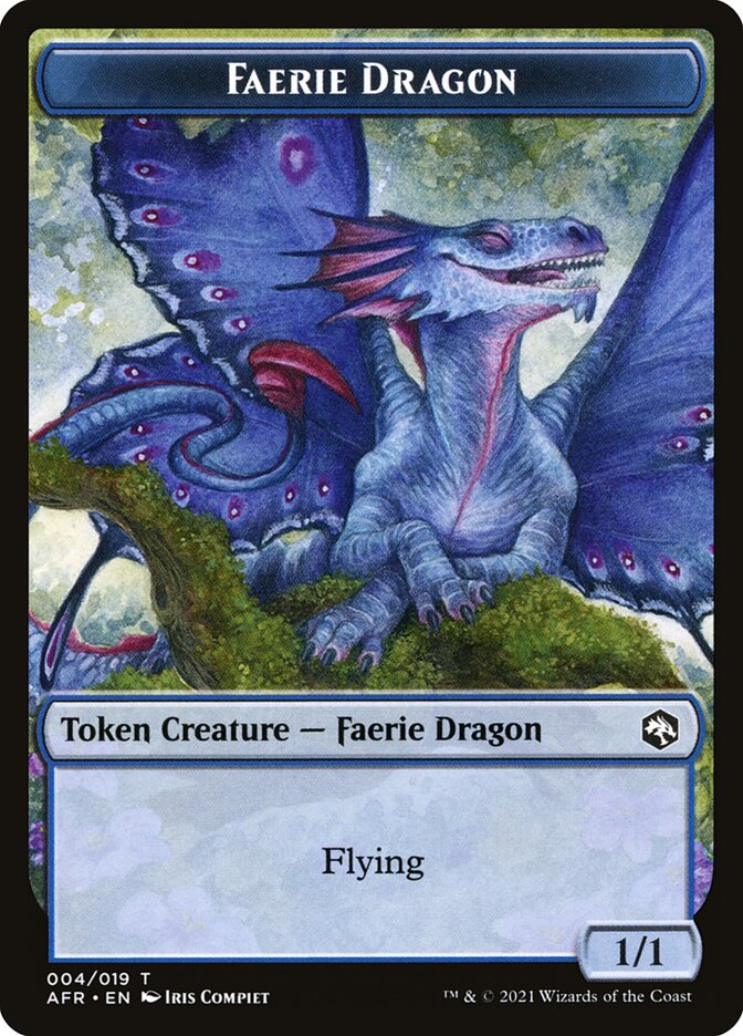 Faerie Dragon Token [Dungeons & Dragons: Adventures in the Forgotten Realms Tokens] | GrognardGamesBatavia