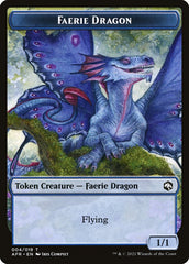 Wolf // Faerie Dragon Double-Sided Token [Dungeons & Dragons: Adventures in the Forgotten Realms Tokens] | GrognardGamesBatavia