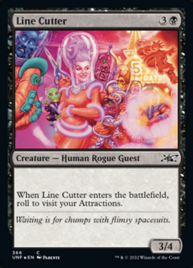 Line Cutter (Galaxy Foil) [Unfinity] | GrognardGamesBatavia