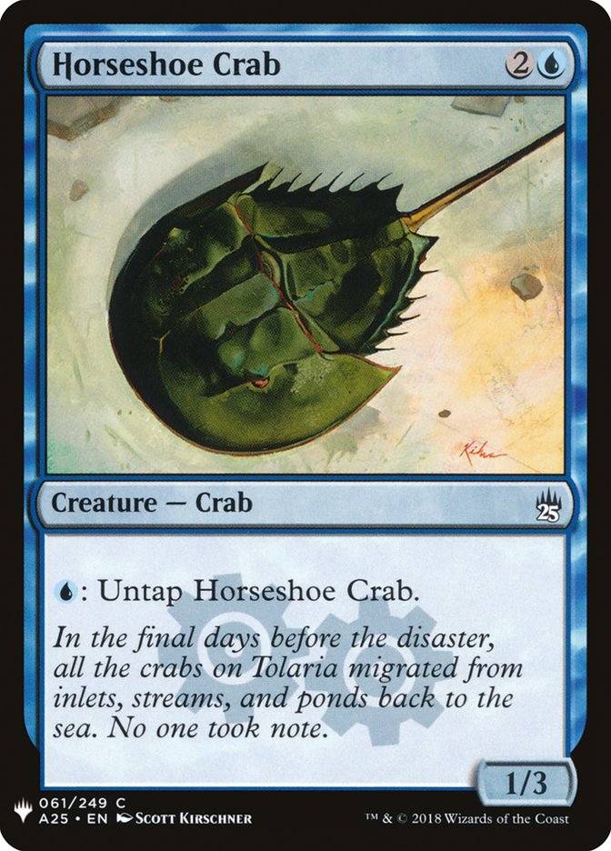 Horseshoe Crab [Mystery Booster] | GrognardGamesBatavia