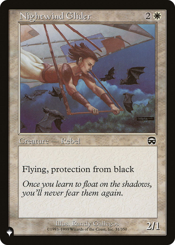 Nightwind Glider [The List Reprints] | GrognardGamesBatavia