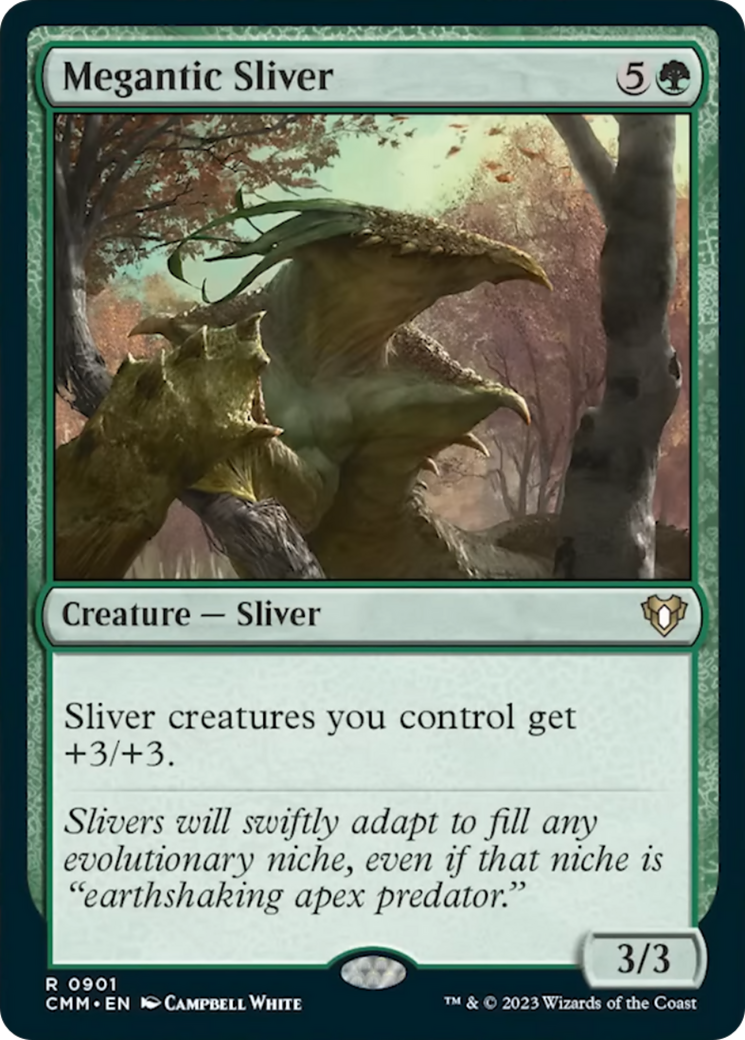 Megantic Sliver [Commander Masters] | GrognardGamesBatavia