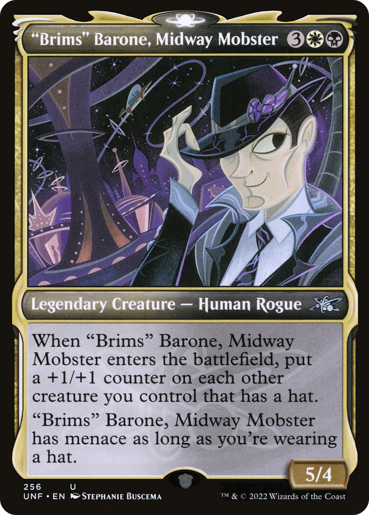 "Brims" Barone, Midway Mobster (Showcase) [Unfinity] | GrognardGamesBatavia