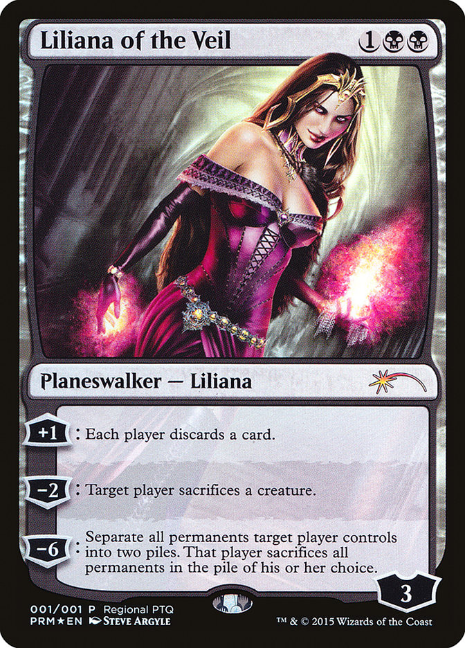 Liliana of the Veil (Regional PTQ) [Pro Tour Promos] | GrognardGamesBatavia