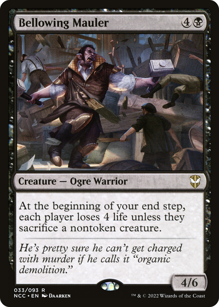 Bellowing Mauler [Streets of New Capenna Commander] | GrognardGamesBatavia