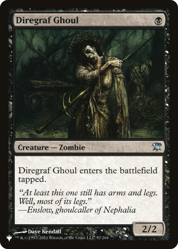 Diregraf Ghoul [The List Reprints] | GrognardGamesBatavia