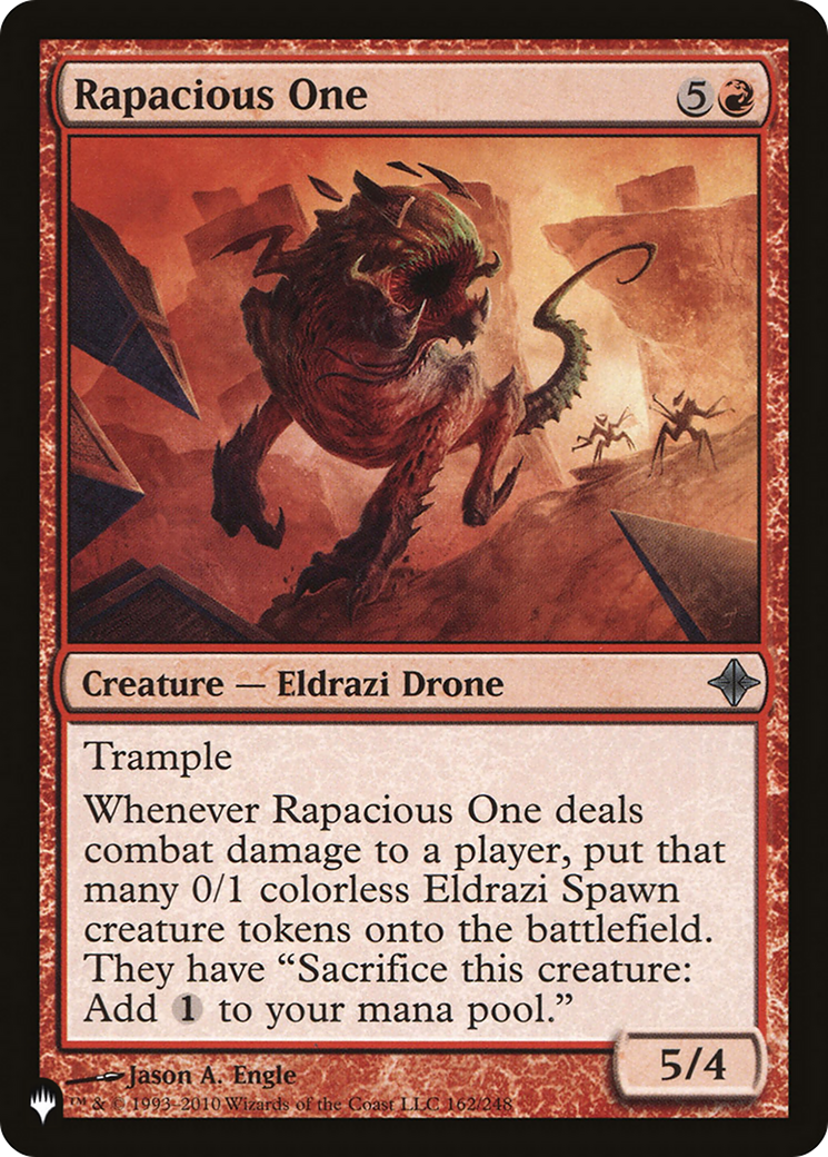 Rapacious One [The List Reprints] | GrognardGamesBatavia