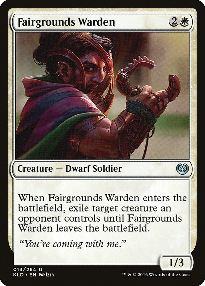 Fairgrounds Warden [Kaladesh] | GrognardGamesBatavia