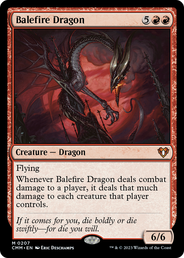 Balefire Dragon [Commander Masters] | GrognardGamesBatavia