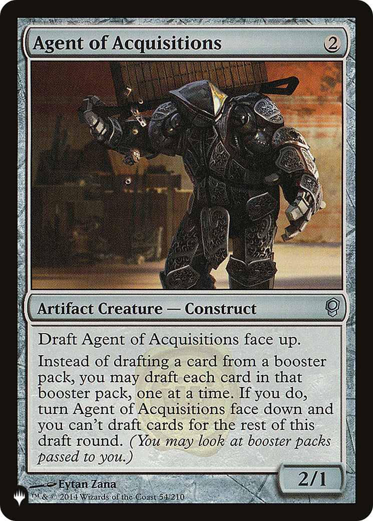 Agent of Acquisitions [The List Reprints] | GrognardGamesBatavia