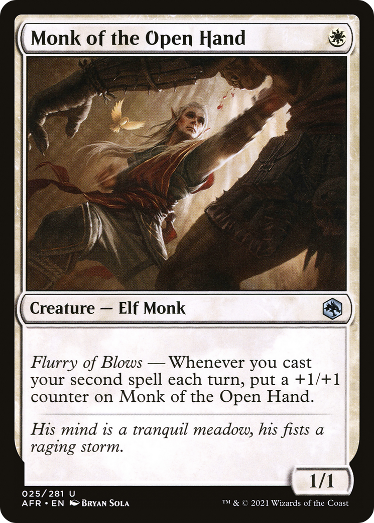 Monk of the Open Hand [Dungeons & Dragons: Adventures in the Forgotten Realms] | GrognardGamesBatavia