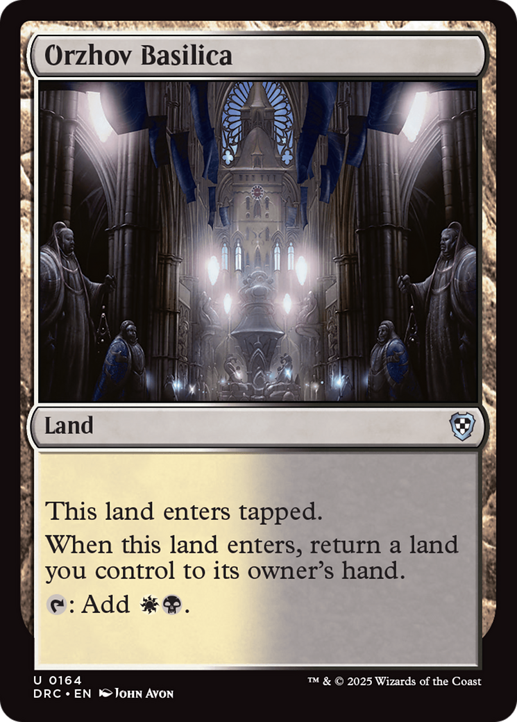 Orzhov Basilica [Aetherdrift Commander] | GrognardGamesBatavia