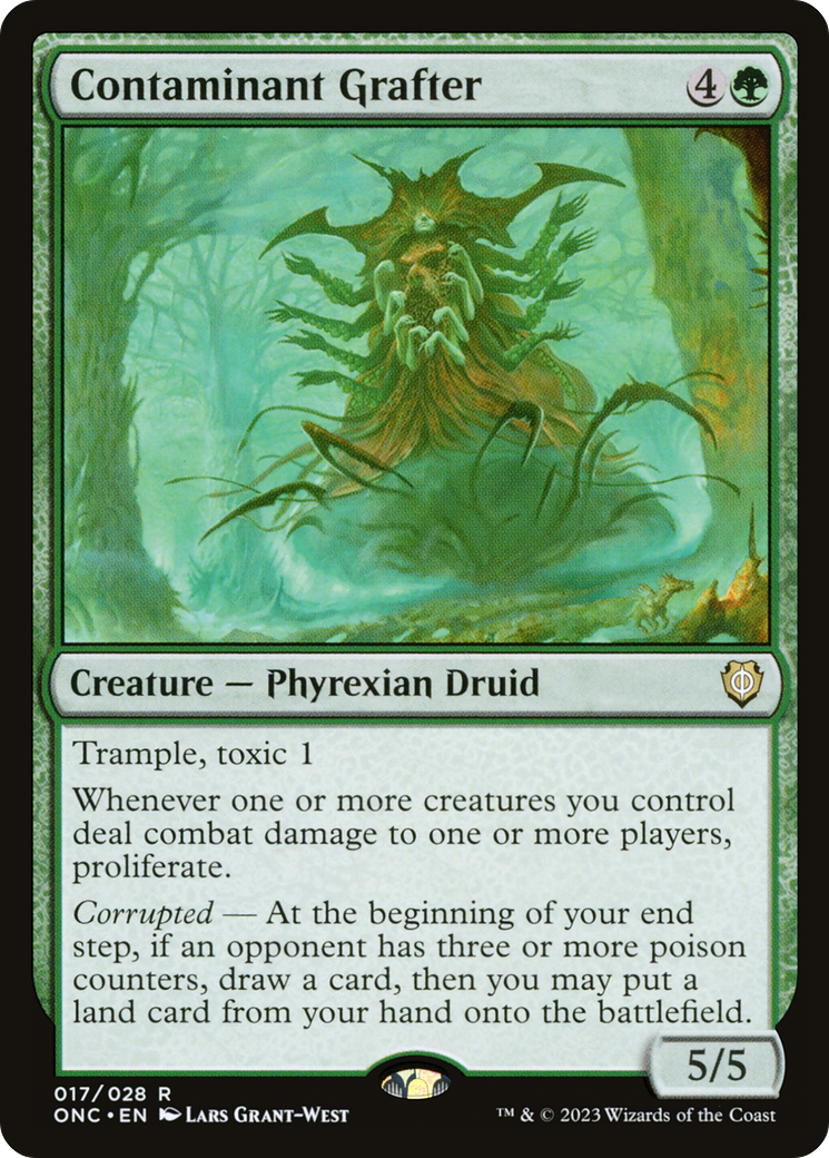 Contaminant Grafter [Phyrexia: All Will Be One Commander] | GrognardGamesBatavia