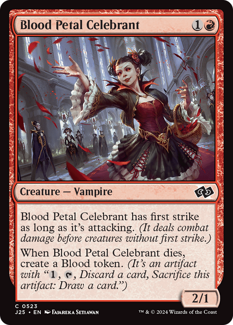 Blood Petal Celebrant [Foundations Jumpstart] | GrognardGamesBatavia