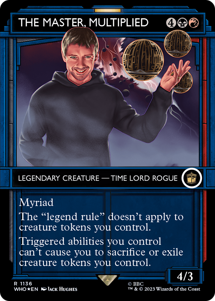 The Master, Multiplied (Showcase) (Surge Foil) [Doctor Who] | GrognardGamesBatavia